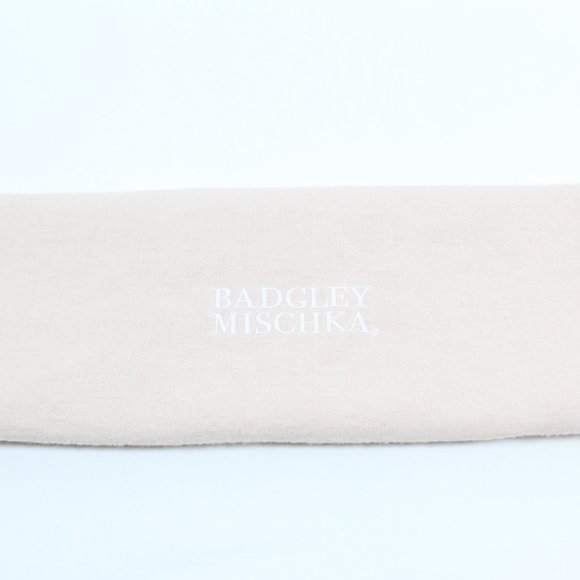 Badgley Mischka Kaelyn Wedge Sandal - Silver Glitter 6M - Picture 5 of 6